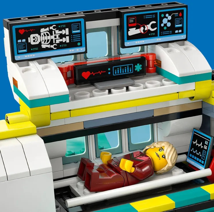 LEGO City Emergency Air Ambulane Airplane (60465) - Fun Planet