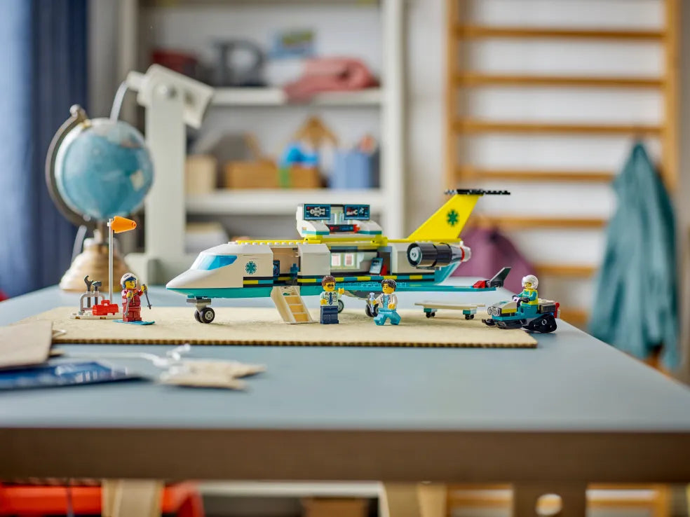 LEGO City Emergency Air Ambulane Airplane (60465) - Fun Planet
