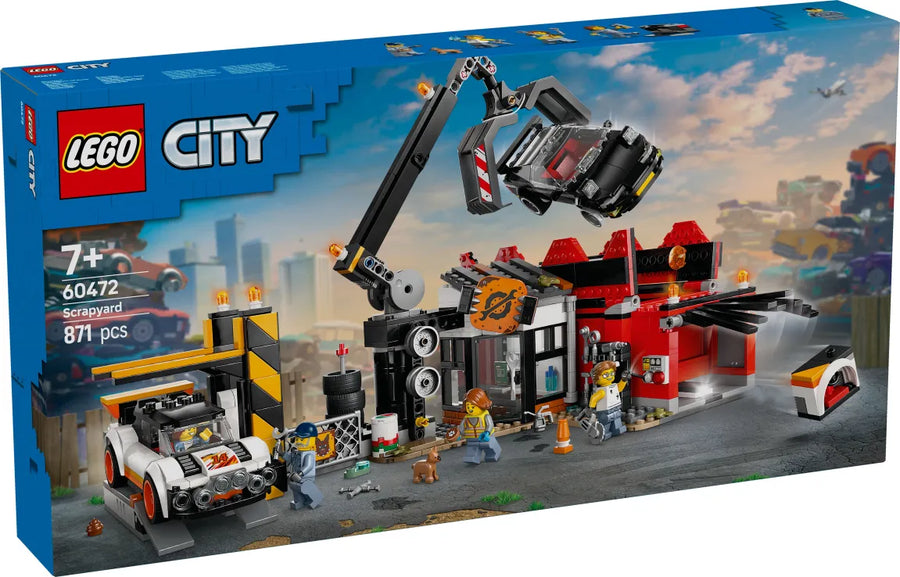 LEGO City Scrapyard With Cars (60472) - Fun Planet