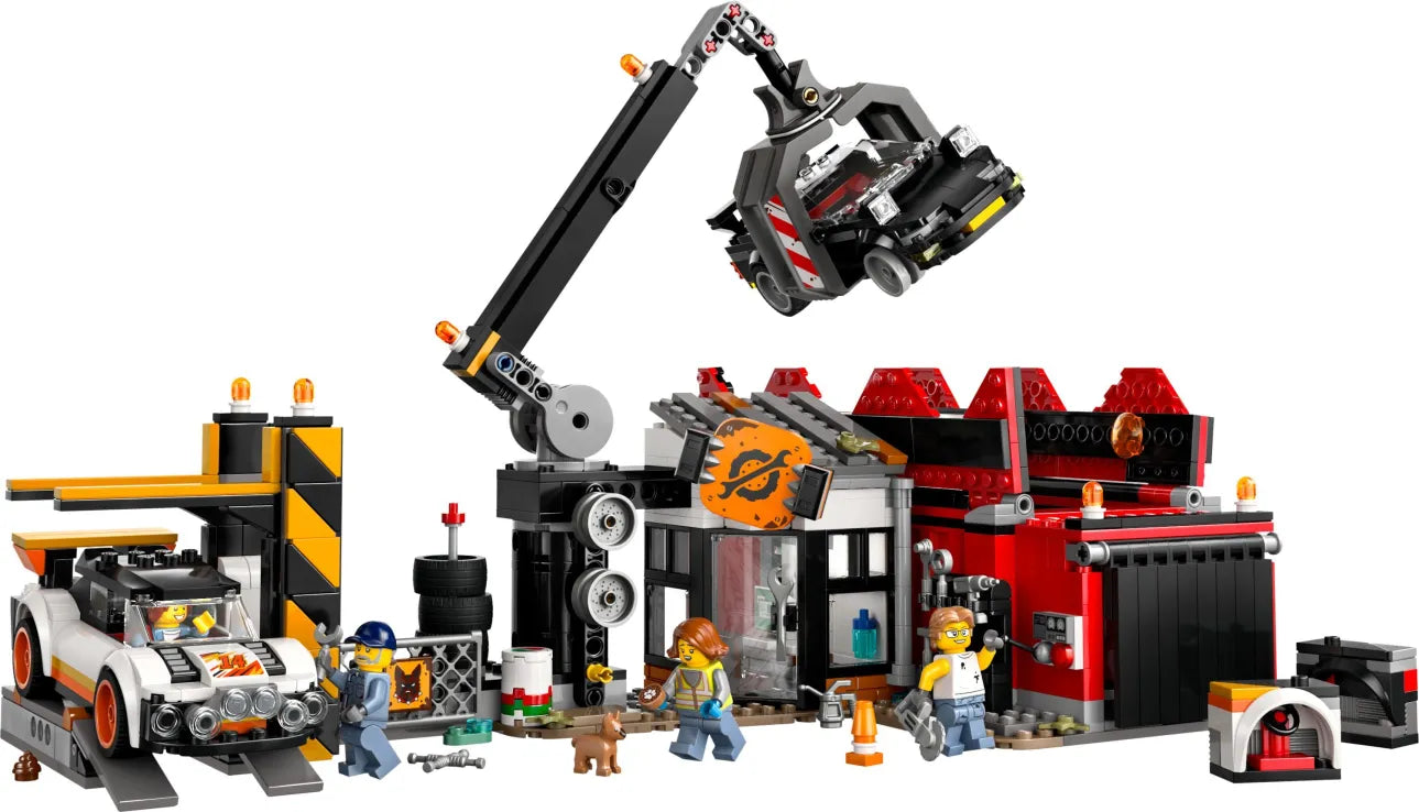 LEGO City Scrapyard With Cars (60472) - Fun Planet