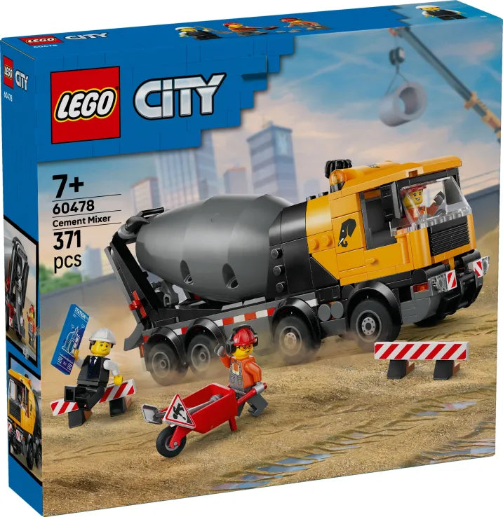 LEGO City Cement Mixer (60478) - Fun Planet