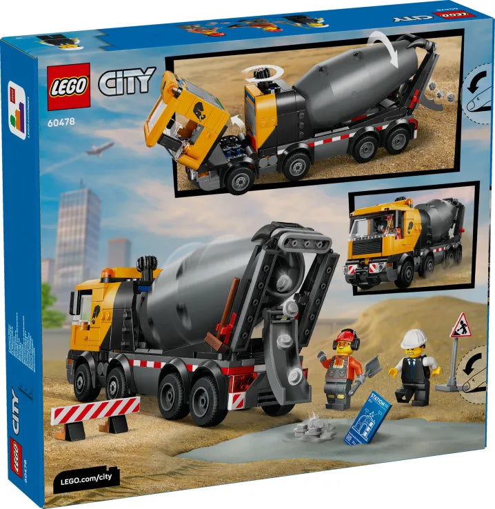 LEGO City Cement Mixer (60478) - Fun Planet