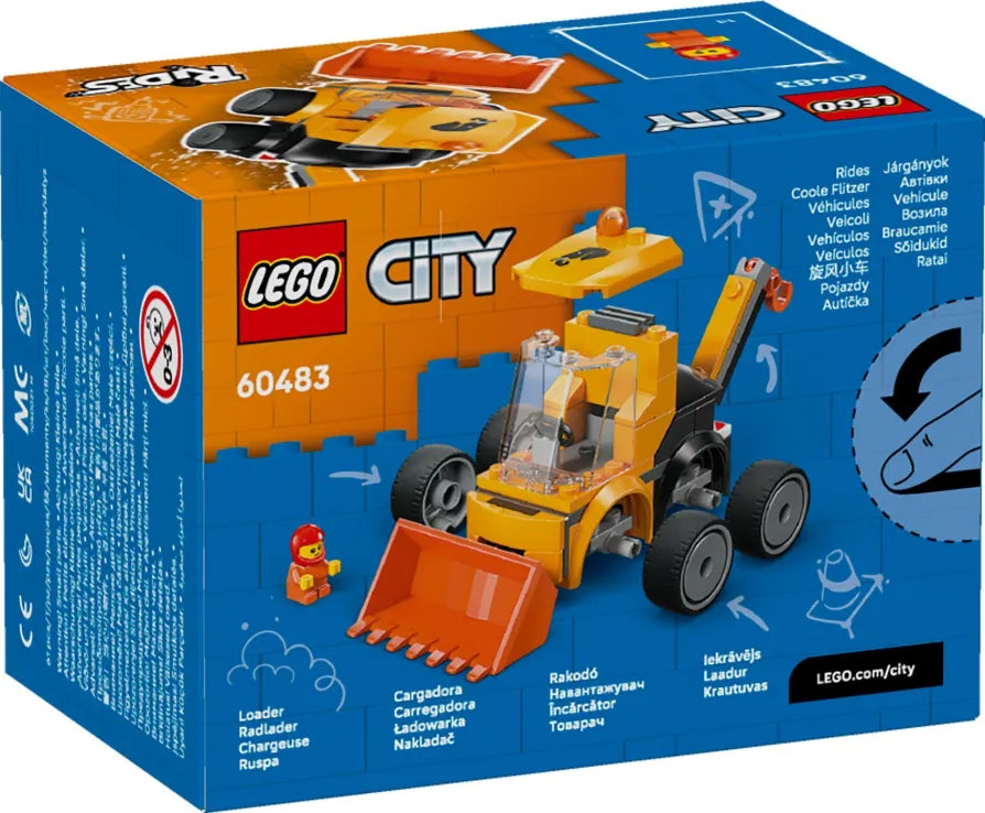 LEGO City Rides Construction Loader (60483) - Fun Planet