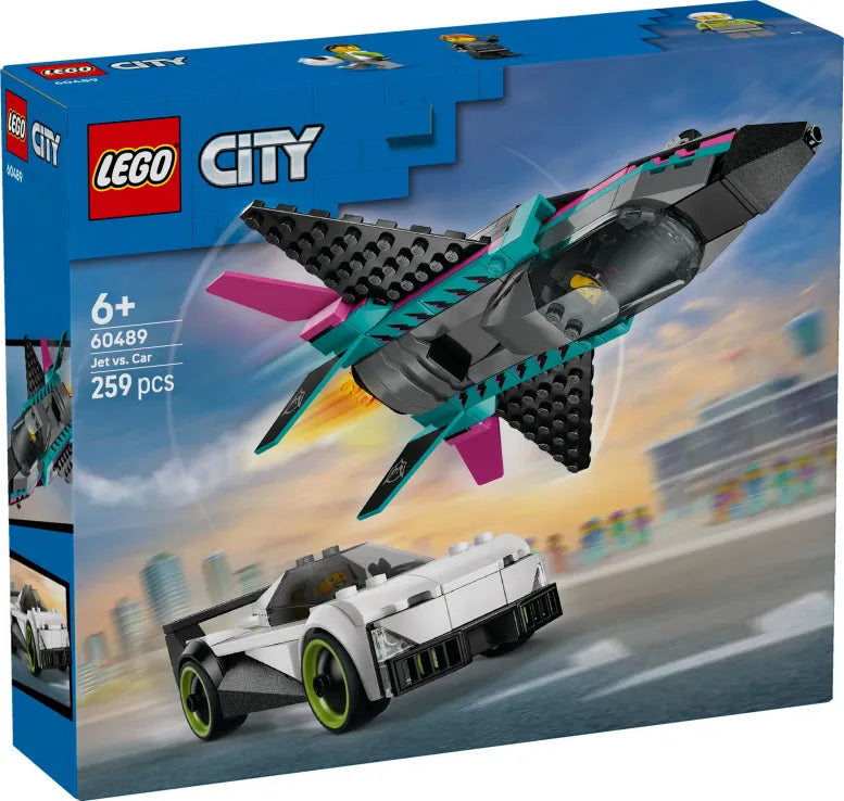 LEGO City Jet vs. Car (60489)