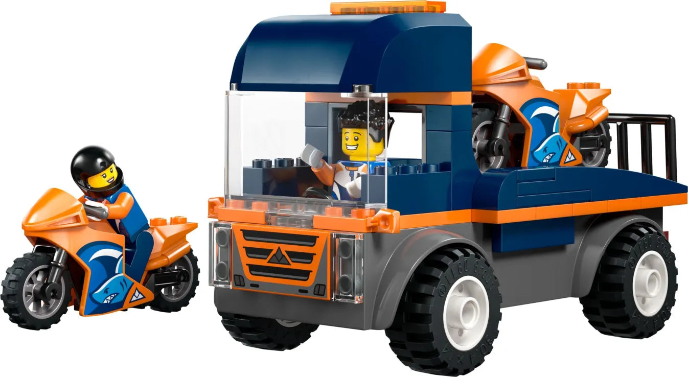 LEGO City Motorcycle Transpoter (60491) - Fun Planet