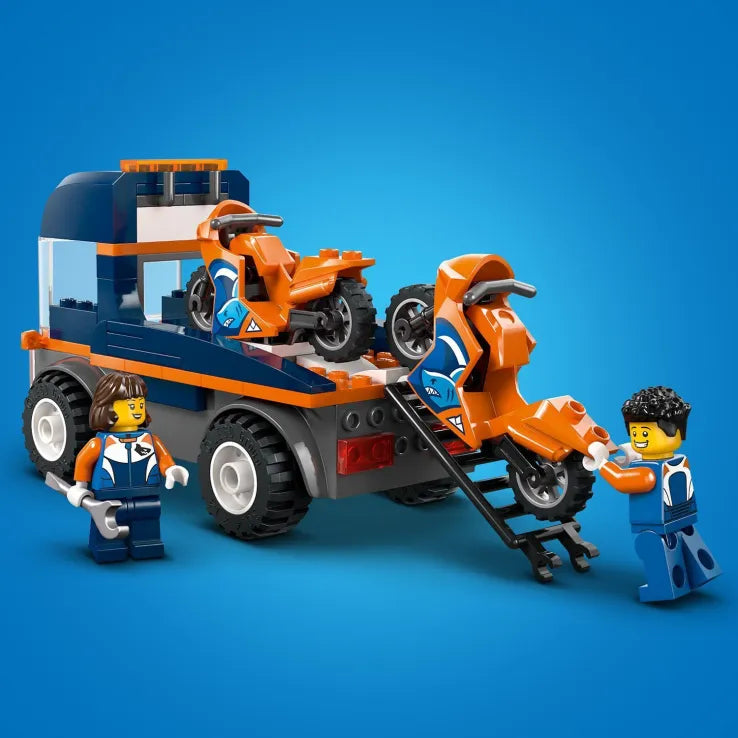 LEGO City Motorcycle Transpoter (60491) - Fun Planet
