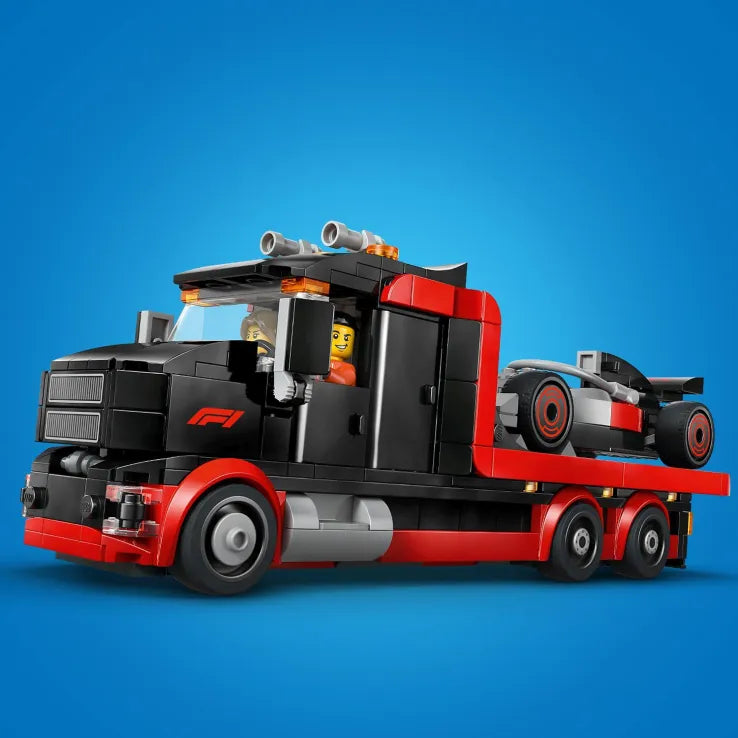 LEGO City F1 Display Truck With AUDI F1 Race Car (60493) - Fun Planet