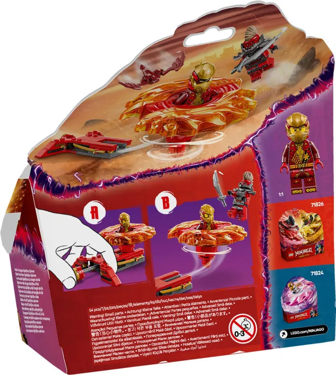LEGO Ninjago Kai's Dragon Spinjitzu Spinner (71823) - Fun Planet