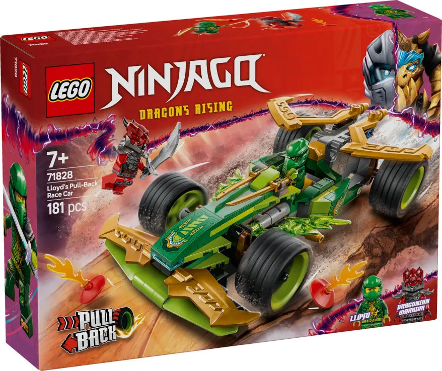 LEGO Ninjago Lloyd's Pull-Back Race Car (71828) - Fun Planet
