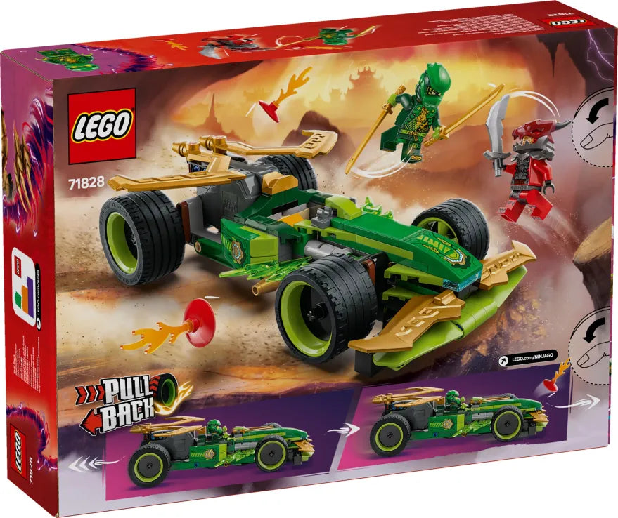 LEGO Ninjago Lloyd's Pull-Back Race Car (71828) - Fun Planet