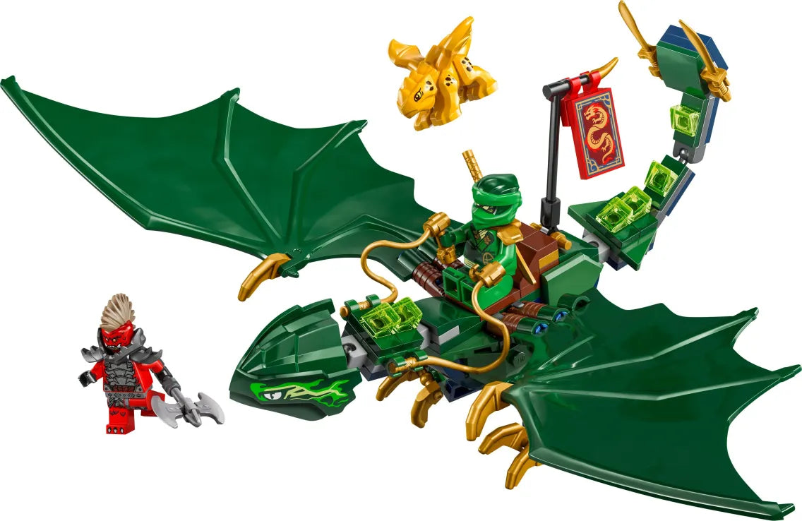 LEGO Ninjago Lloy's Green Forest Dragon (71829) - Fun Planet