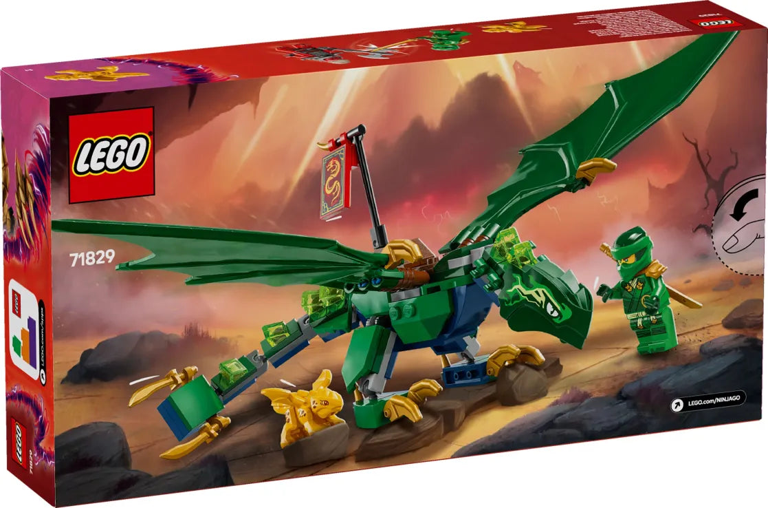 LEGO Ninjago Lloy's Green Forest Dragon (71829) - Fun Planet