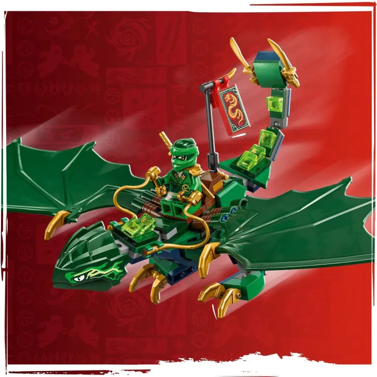 LEGO Ninjago Lloy's Green Forest Dragon (71829) - Fun Planet