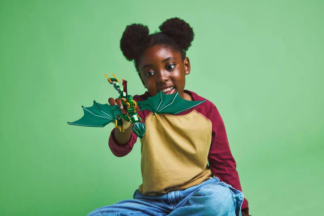 LEGO Ninjago Lloy's Green Forest Dragon (71829) - Fun Planet