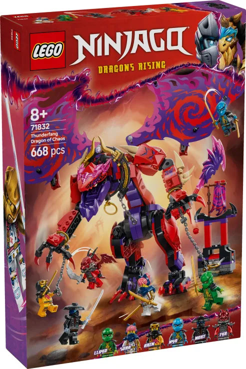 LEGO Ninjago Thunderfang Dragon Of Chaos (71832) - Fun Planet