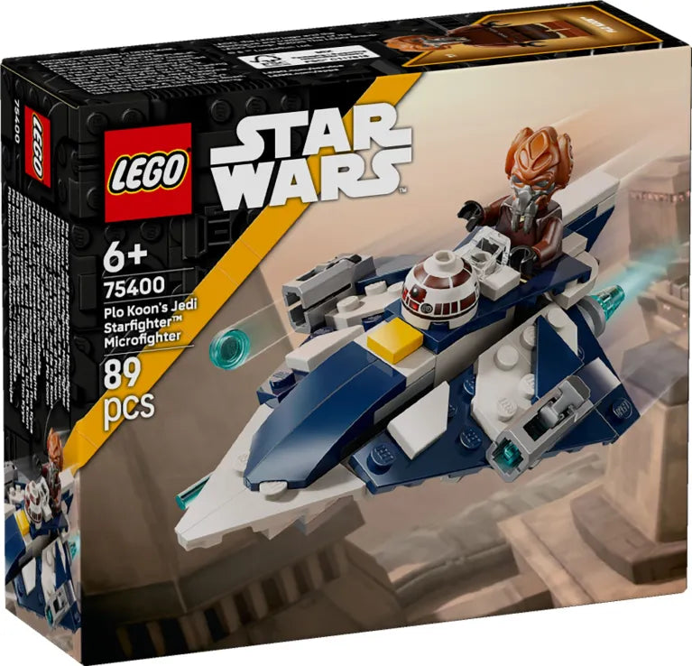 LEGO Star Wars Plo Koon's Jedi Starfighter Microfighter (75400) - Fun Planet