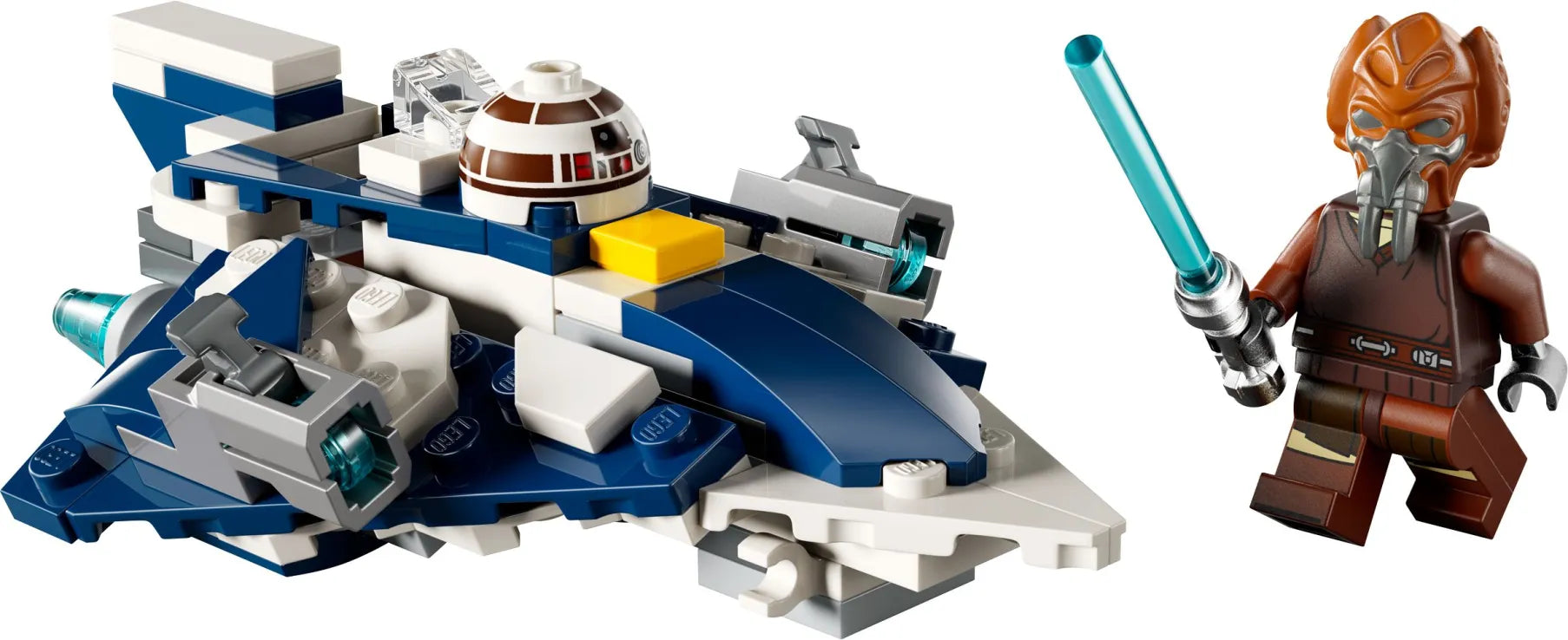 LEGO Star Wars Plo Koon's Jedi Starfighter Microfighter (75400) - Fun Planet