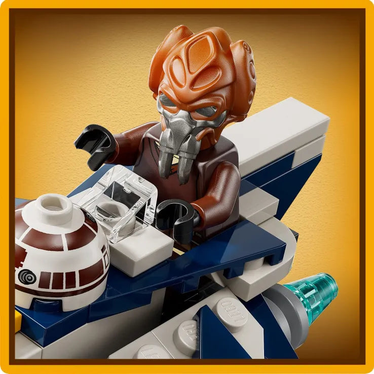 LEGO Star Wars Plo Koon's Jedi Starfighter Microfighter (75400) - Fun Planet