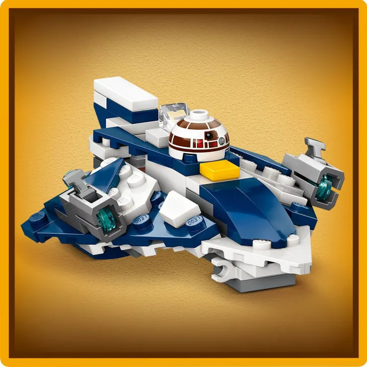 LEGO Star Wars Plo Koon's Jedi Starfighter Microfighter (75400) - Fun Planet