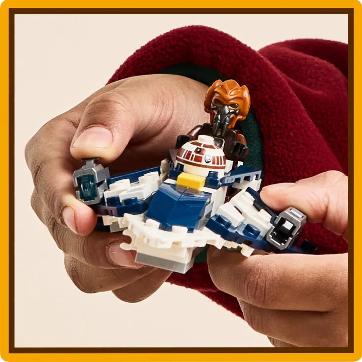 LEGO Star Wars Plo Koon's Jedi Starfighter Microfighter (75400) - Fun Planet