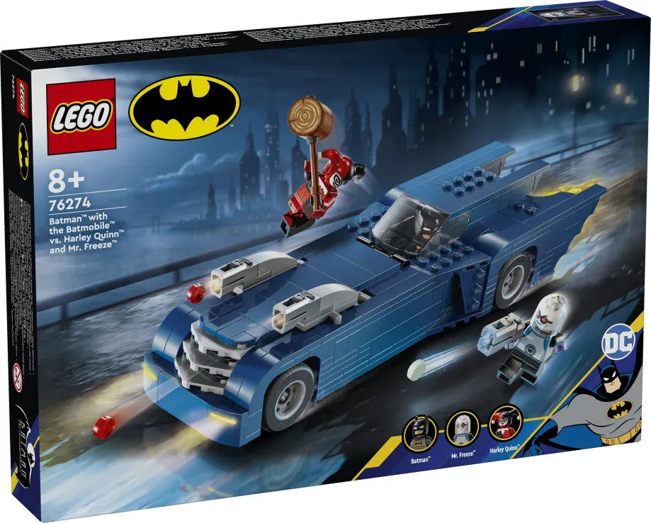 LEGO Super Heroes Batman With The Batmobil VS Harley Quinn & Mr Freeze (76274) - Fun Planet