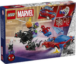LEGO Super Heroes Marvel Spider-Man Race Car & Venom Green Goblin (76279) - Fun Planet