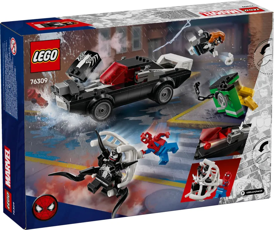 LEGO Super Heroes Marvel Spider-Man vs. Venom Muscle Car (76309) - Fun Planet