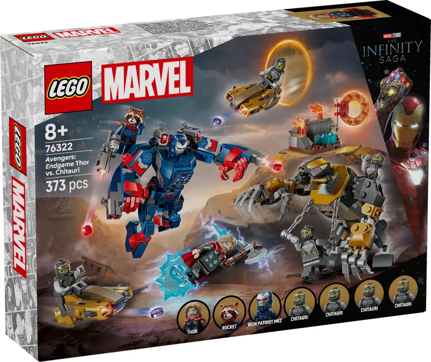 LEGO Super Heroes Marvel Avengers: Endgame Thor vs. Chitauri (76322)
