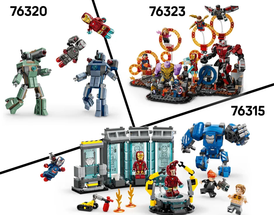 LEGO Super Heroes Marvel Avengers: Endgame Thor vs. Chitauri (76322)