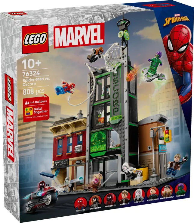 LEGO Super Heroes Marvel Spider-Man vs. Oscorp (76324)