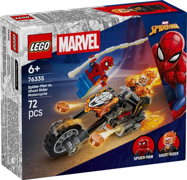 LEGO Super Heroes Spider-Man vs. Ghost Rider Motorcycle (76335)