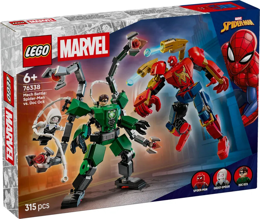 LEGO Super Heroes Mech Battle Spider-Man vs. Doc Ock (76338)