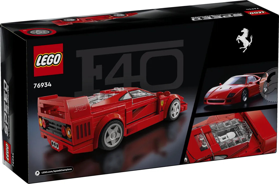 LEGO Speed Champions Ferrari F40 Supercar (76934) - Fun Planet