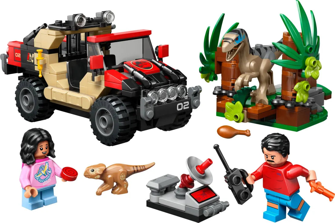 LEGO Jurassic World Raptor Off-Road Escape (76972)