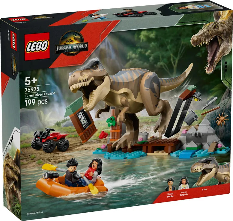 LEGO Jurassic World T.Rex River Escape (76975)