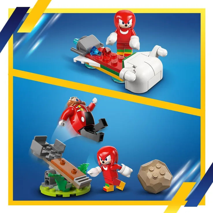 LEGO Sonic The Hedgehog Knuckles vs. Dr. Eggman Egg Crusher Mech (77005)