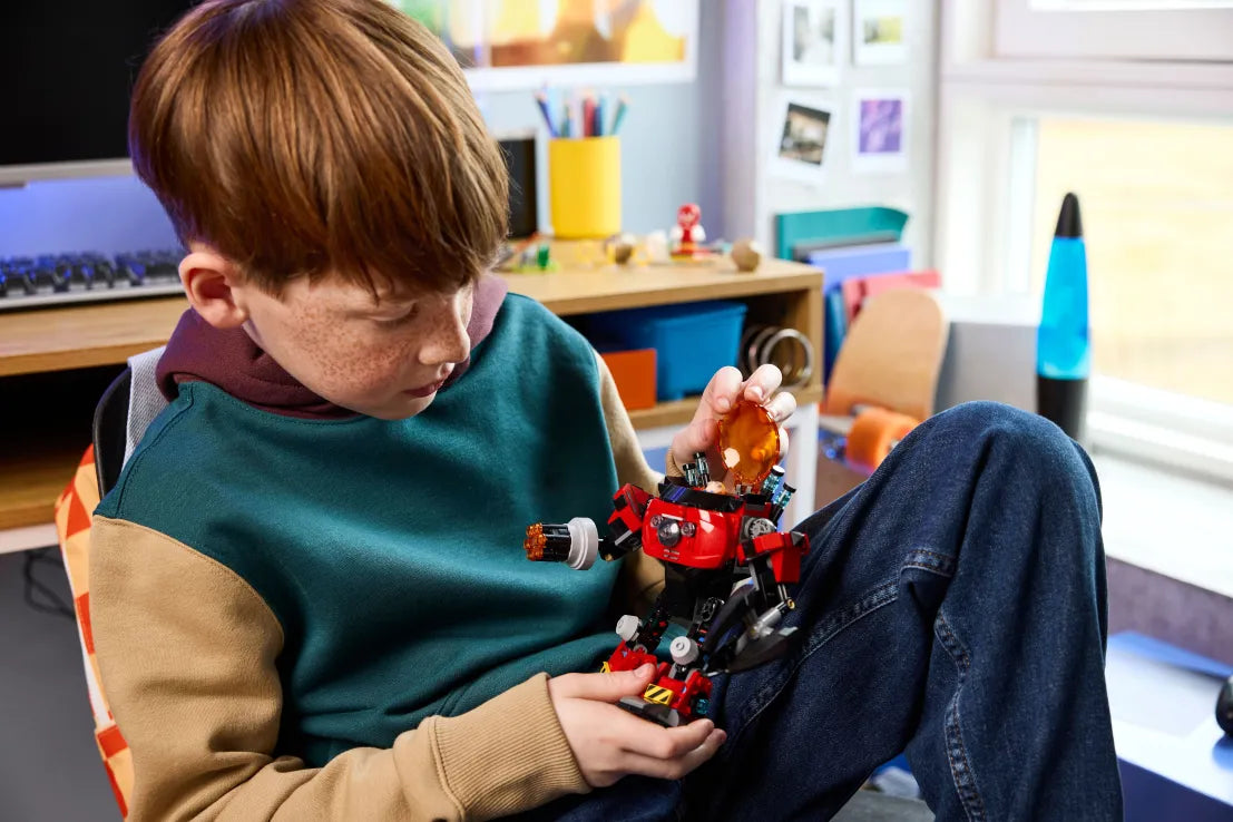 LEGO Sonic The Hedgehog Knuckles vs. Dr. Eggman Egg Crusher Mech (77005)