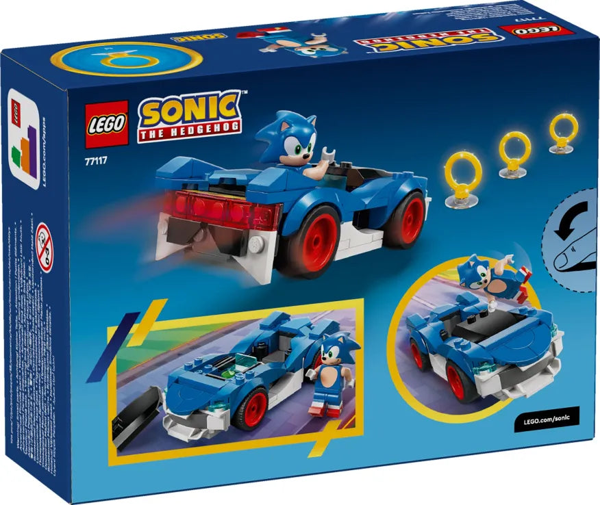 LEGO Sonic The Hedgehog Sonic Speedster Lightning (77117)