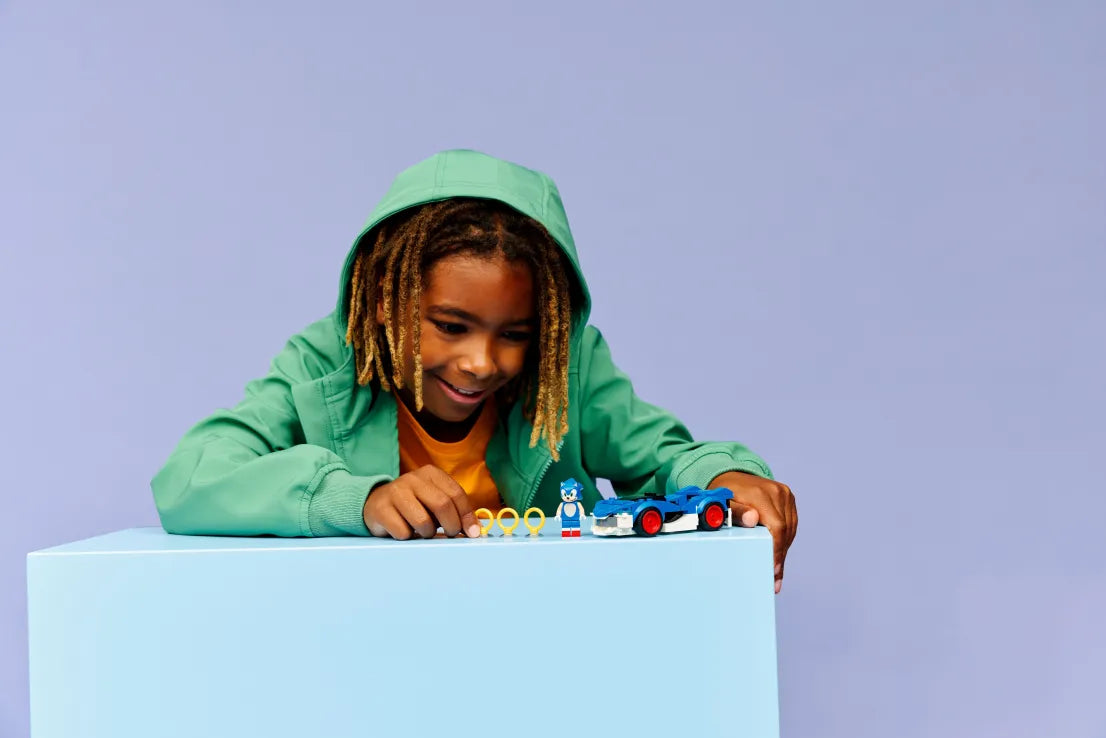 LEGO Sonic The Hedgehog Sonic Speedster Lightning (77117)