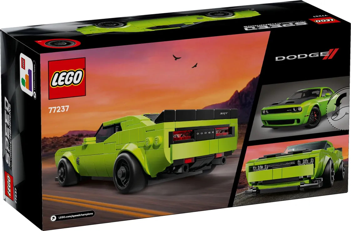 LEGO Speed Champions Dodge Challenger SRT Hellcat Sports Car (77237)