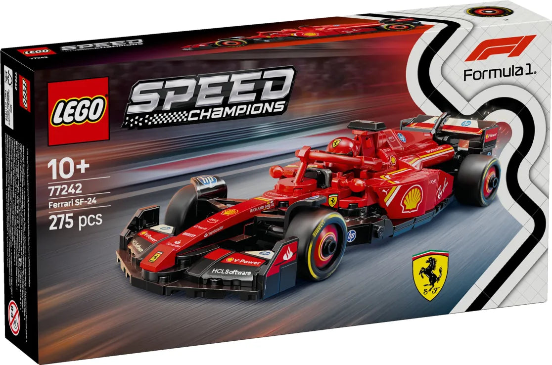LEGO Speed Champions Ferrari SF-24 F1 Race Car (77242) - Fun Planet