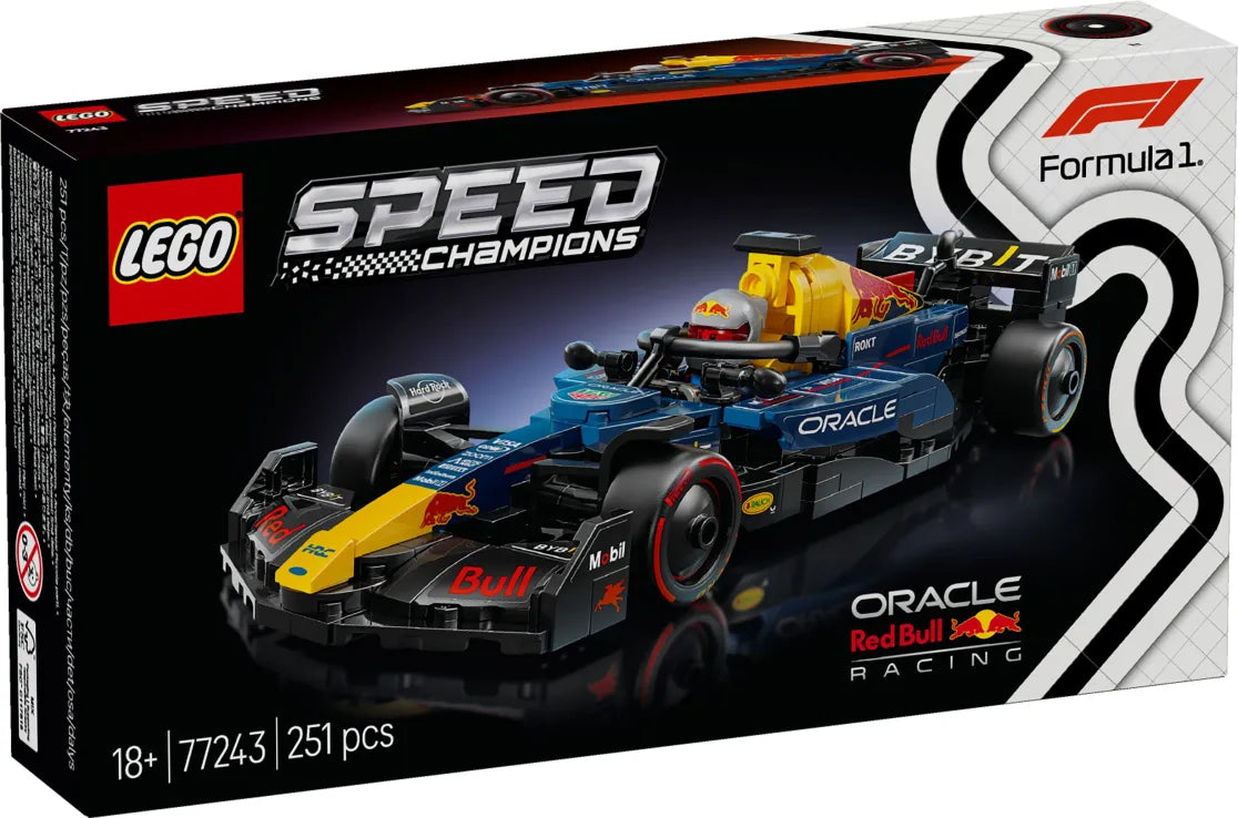 LEGO Speed Champions Oracle Red Bull Racing RB20 F1 Race Car (77243) - Fun Planet