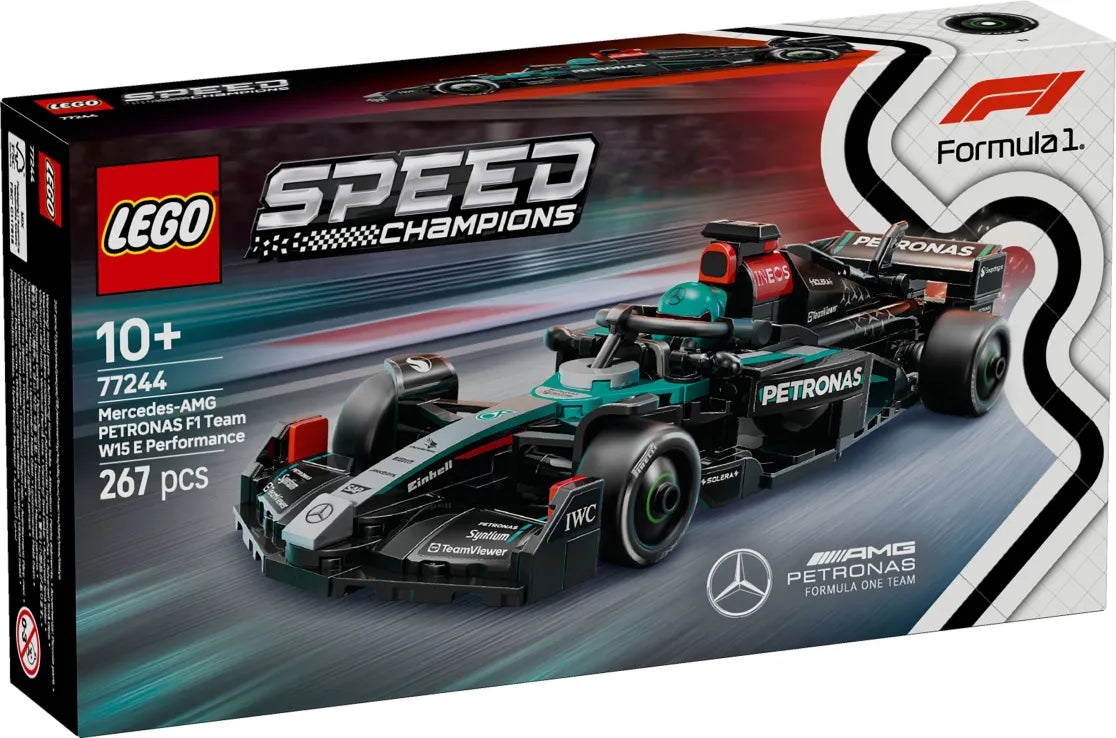 LEGO Speed Champions Mercedes AMG F1 W15 Race Car (77244) - Fun Planet