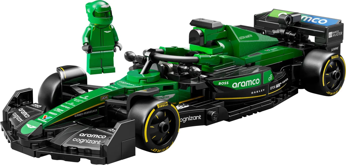 LEGO Speed Champions Aston Martin Aramco F1 AMR24 Race Car (77245) - Fun Planet