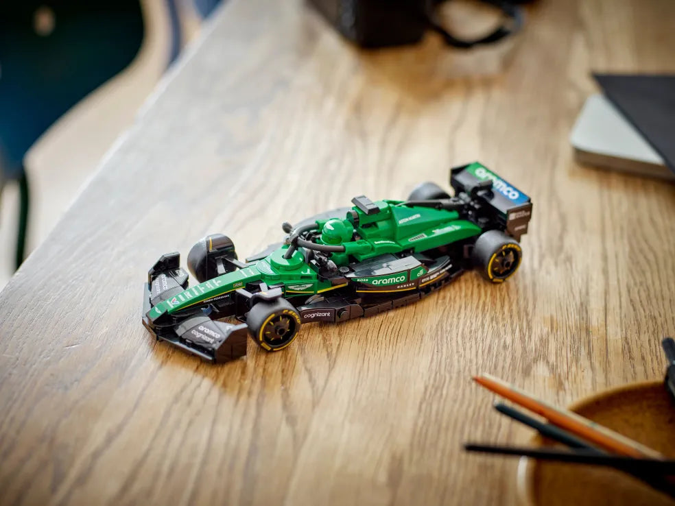 LEGO Speed Champions Aston Martin Aramco F1 AMR24 Race Car (77245) - Fun Planet