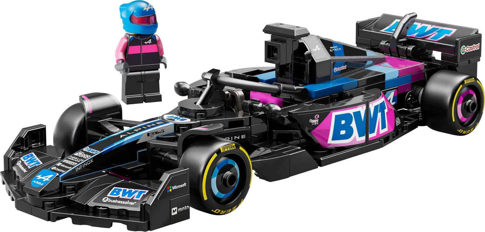 LEGO Speed Champions BWT Alpine F1 Team A524 Race Car (77248) - Fun Planet