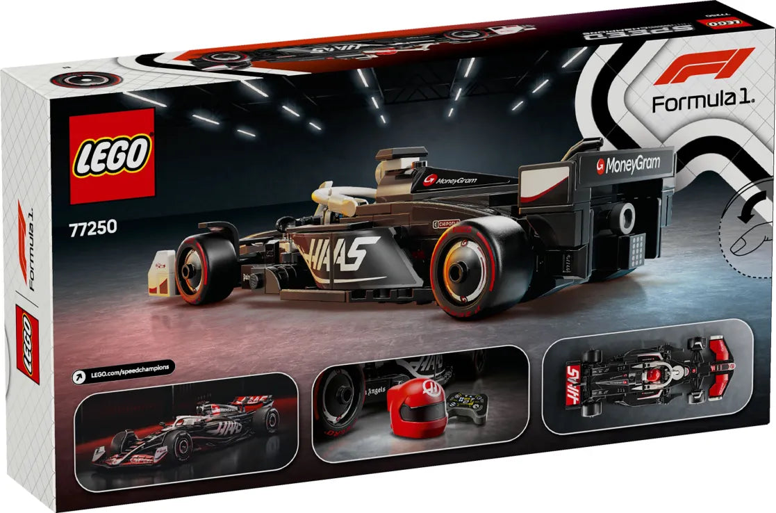 LEGO Speed Champions Moneygram Haas F1 Team VF-24 Race Car (77250) - Fun Planet