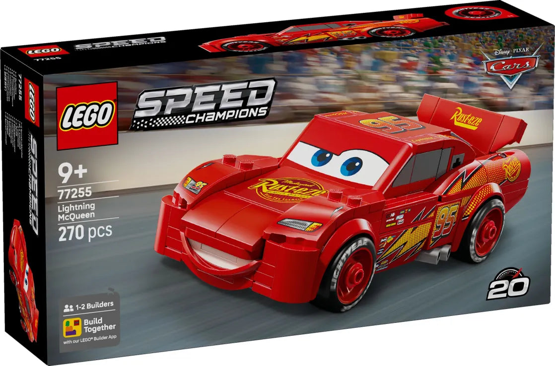 LEGO Speed Champions Disney Pixar Cars Lightining McQueen (77255) - Fun Planet