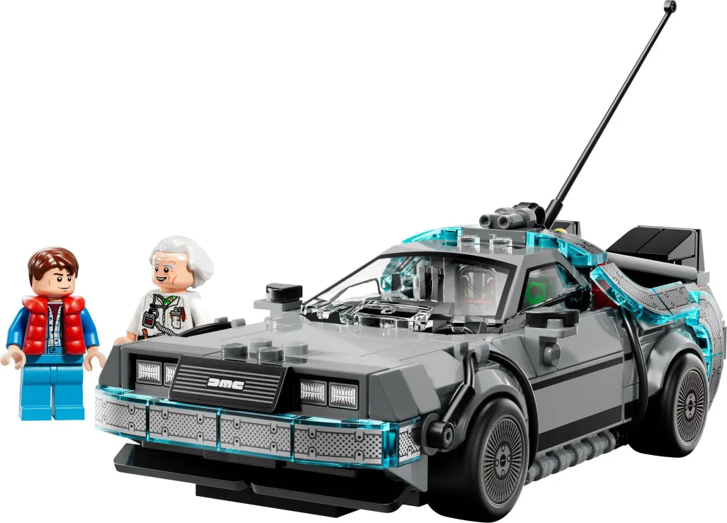 LEGO Speed Champions Time Machine From Back To The Future (77256) - Fun Planet
