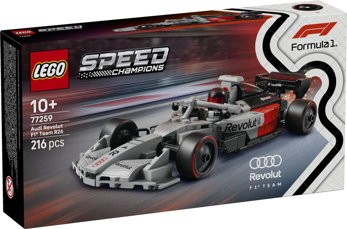 LEGO Speed Champions AUDI Revolut F1 Team R26 Race Car (77259) - Fun Planet